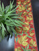 IndicHues Handmade Hand Embroidered With Silk Thread Crewel Work 1x4 feet Table Runner From Kashmir - IndicHues
