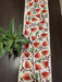 IndicHues Handmade Hand Embroidered With Silk Thread Crewel Work 1x4 feet Table Runner From Kashmir - IndicHues